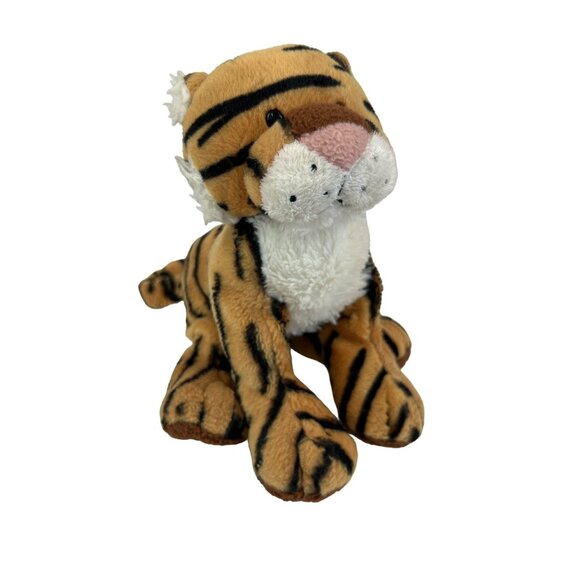 Ganz Webkinz Bengal Tiger 9" Orange Black Striped Plush Stuffed Animal No Code - Picture 1 of 11
